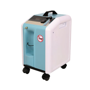 Home Oxygen Concentrator 5L, FDA Approved, 93%±3% Purity, Portable with Wheels