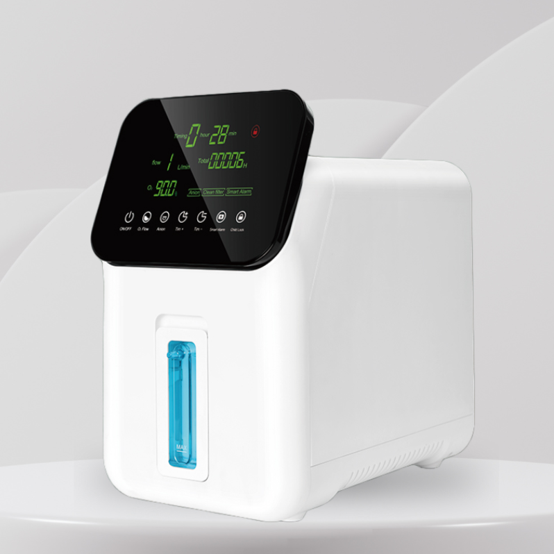 1-7L Portable Oxygen Concentrator / Support 2 People Use At Same Time / Suitable for home