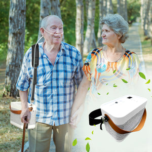 Portable 1L-3L Continuous Flow Lightweight Home Oxygen Concentrator