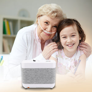 Portable 1L-3L Continuous Flow Lightweight Home Oxygen Concentrator