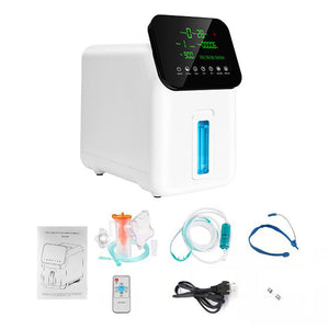 1-7L Portable Oxygen Concentrator / Support 2 People Use At Same Time / Suitable for home