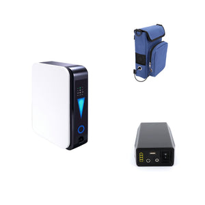 🔥Upgraded 1-2L Mini Portable Atomization Oxygen Concentrator,High Purity Air Purification Machine - Home, Travel, Car 3-in-1(without battery)