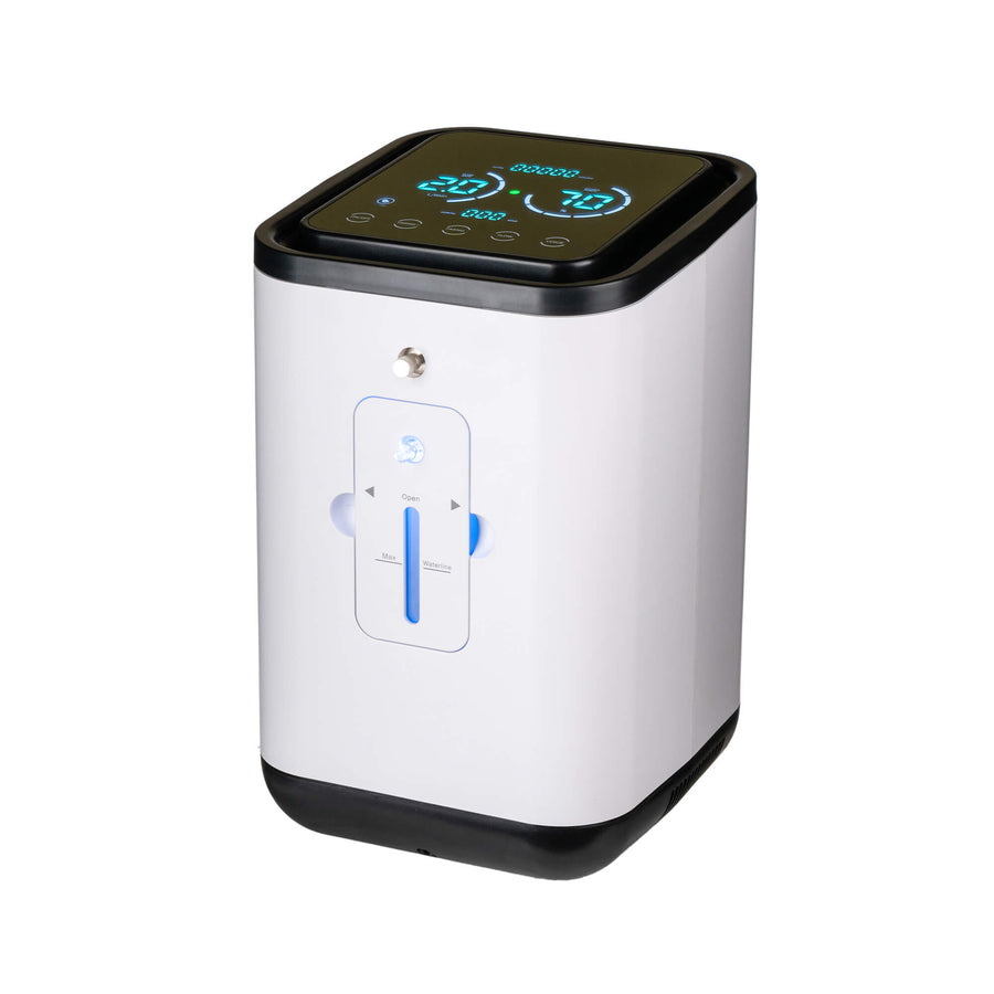 JQ Home Oxygen Concentrator, 1-7L/min Adjustable, 93% High Purity Oxygen, Low Noise Remote Control Machine