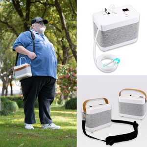 Portable 1L-3L Continuous Flow Lightweight Home Oxygen Concentrator