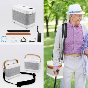 Portable 1L-3L Continuous Flow Lightweight Home Oxygen Concentrator