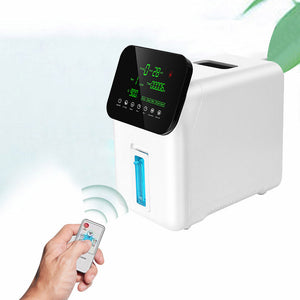 1-7L Portable Oxygen Concentrator / Support 2 People Use At Same Time